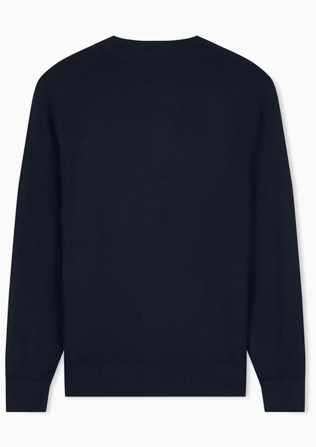Maglione girocollo con logo in cotone viscosa e seta Icon Blu Navy Scuro XM000338 AF12291 UB101 ARMANI EXCHANGE