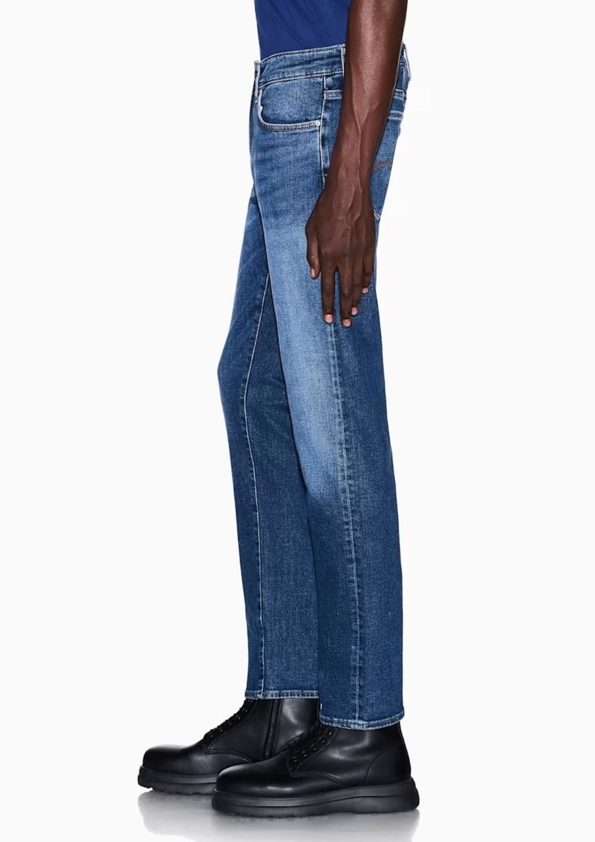 Pantalone cinque tasche Skinny in denim di cotone stretch Dark Blu Denim XM001512 AF25551 MB010 ARMANI EXCHANGE