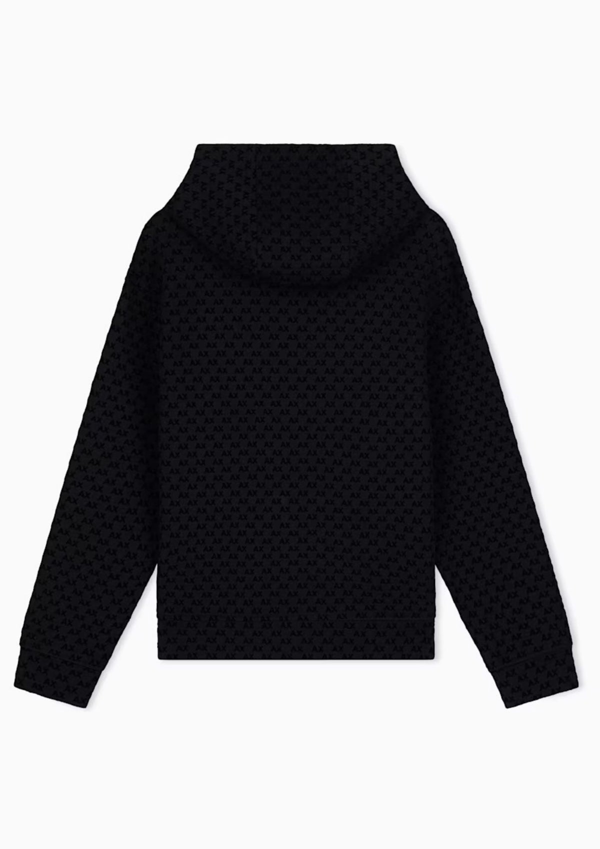 Felpa regular fit in cotone elasticizzato Nero XM002903 AF10818 UC001 ARMANI EXCHANGE