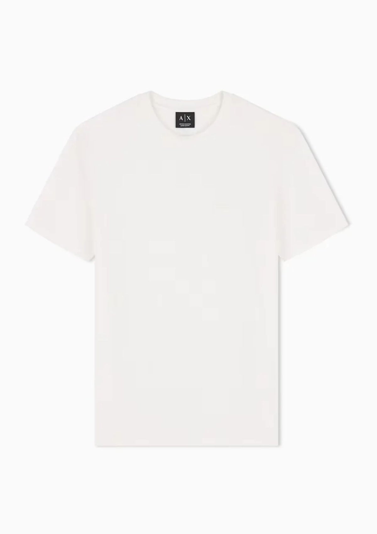 T-shirt a taglio slim in jersey di cotone stretch Bianca XM003141 AF26650 U0009 ARMANI EXCHANGE