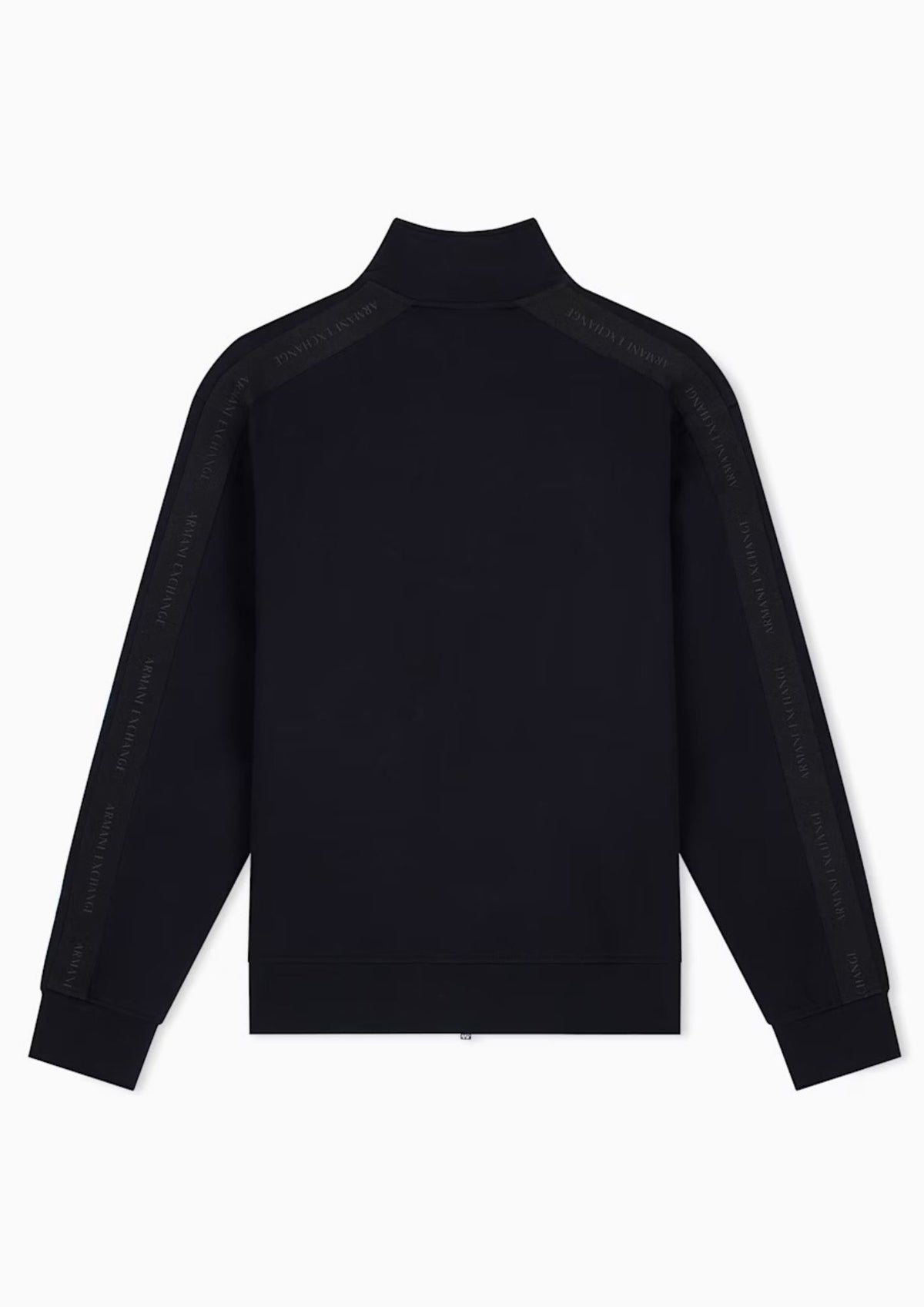 Felpa regular fit in jersey accoppiato di cotone stretch Nero XM003144 AF13047 UC001 ARMANI EXCHANGE