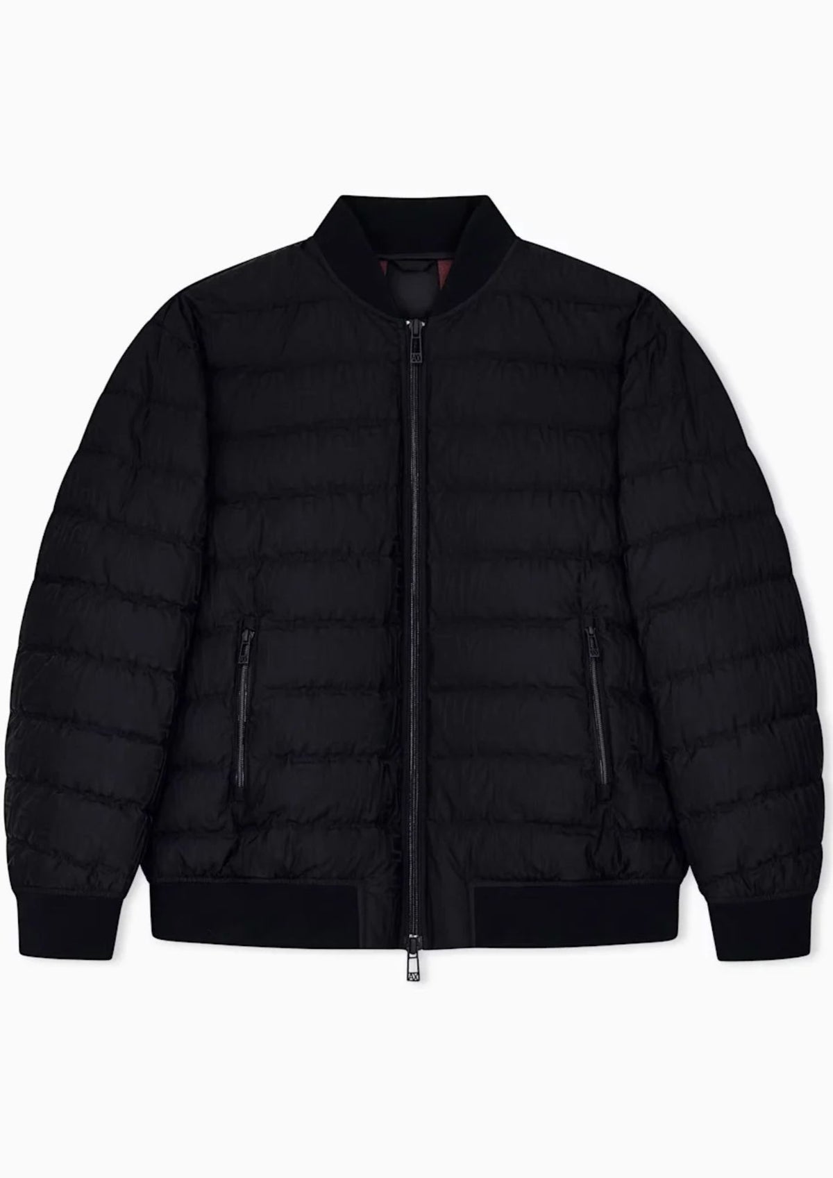 Piumino in nylon jacquard con dettagli in maglia Nero XM003310 AF28563 FC340 ARMANI EXCHANGE