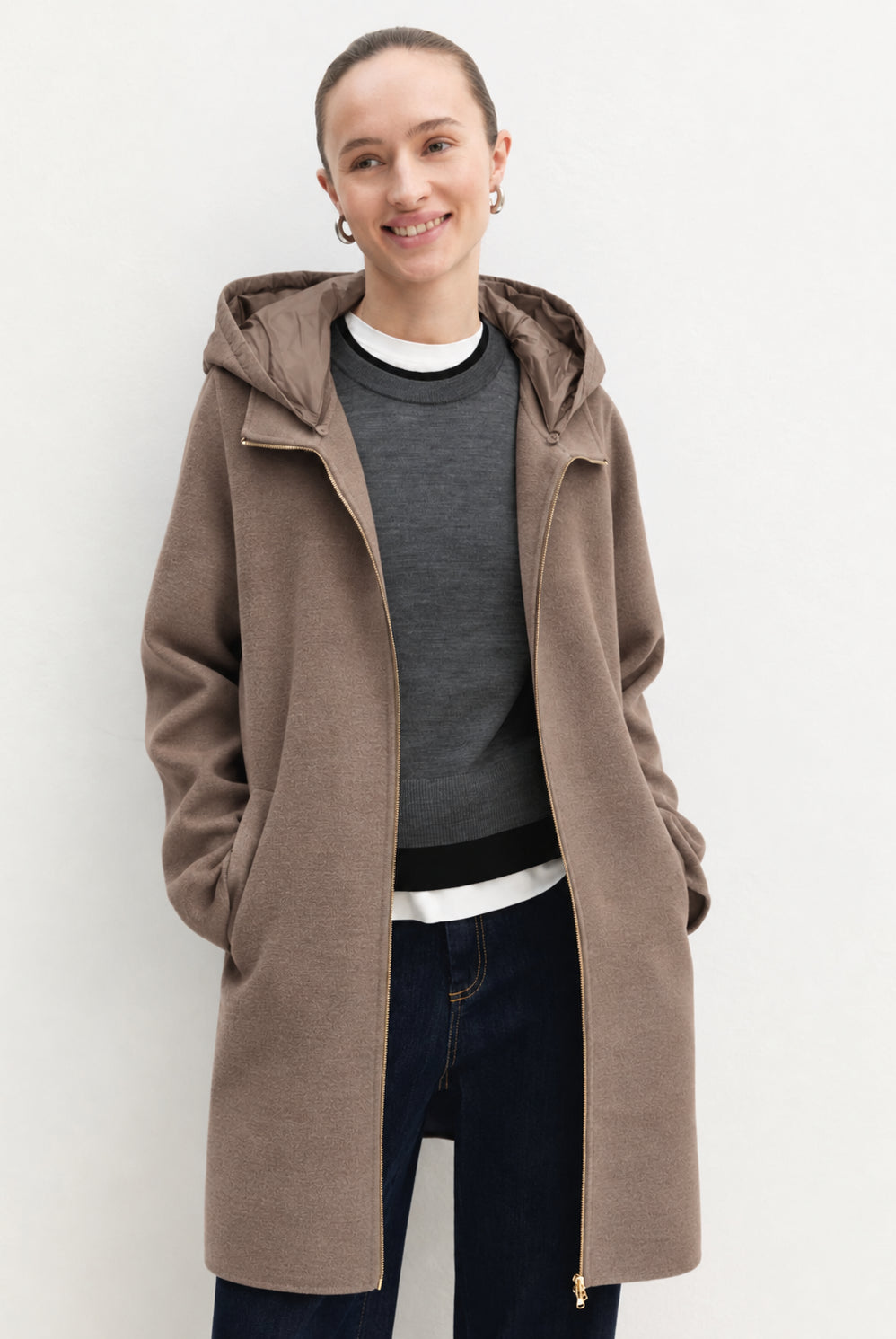 Emme Marella Cappotto Donna Emmgondola Cammello 2625016011200 004 EMME MARELLA