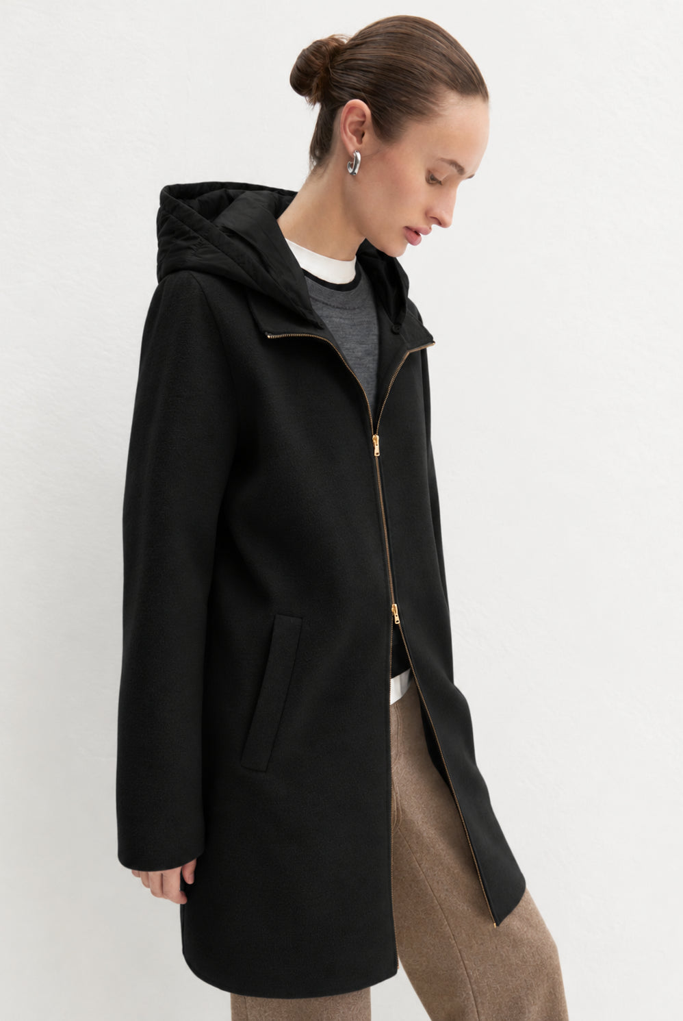 Emme Marella Cappotto Donna Emmgondola Nero 2625016011200 012 EMME MARELLA