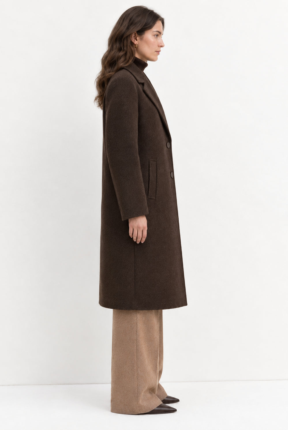 Emme Marella Cappotto Donna Emmesodo Testa di Moro 2625016021200 008 EMME MARELLA
