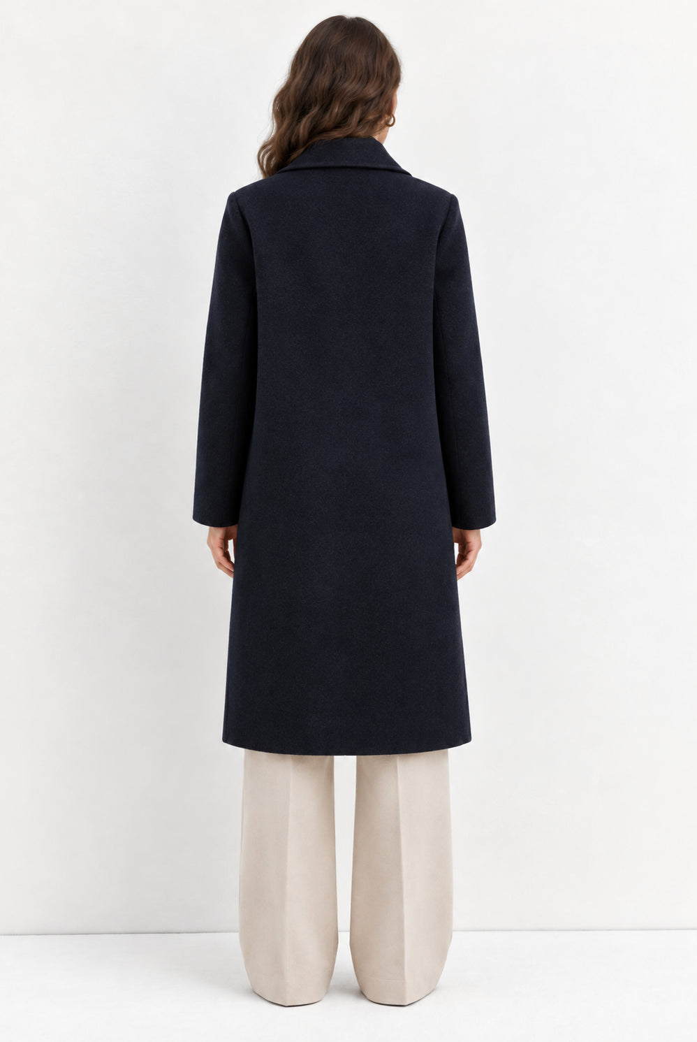 Emme Marella Cappotto Donna Emmesodo Blu Navy 2625016021200 009 EMME MARELLA