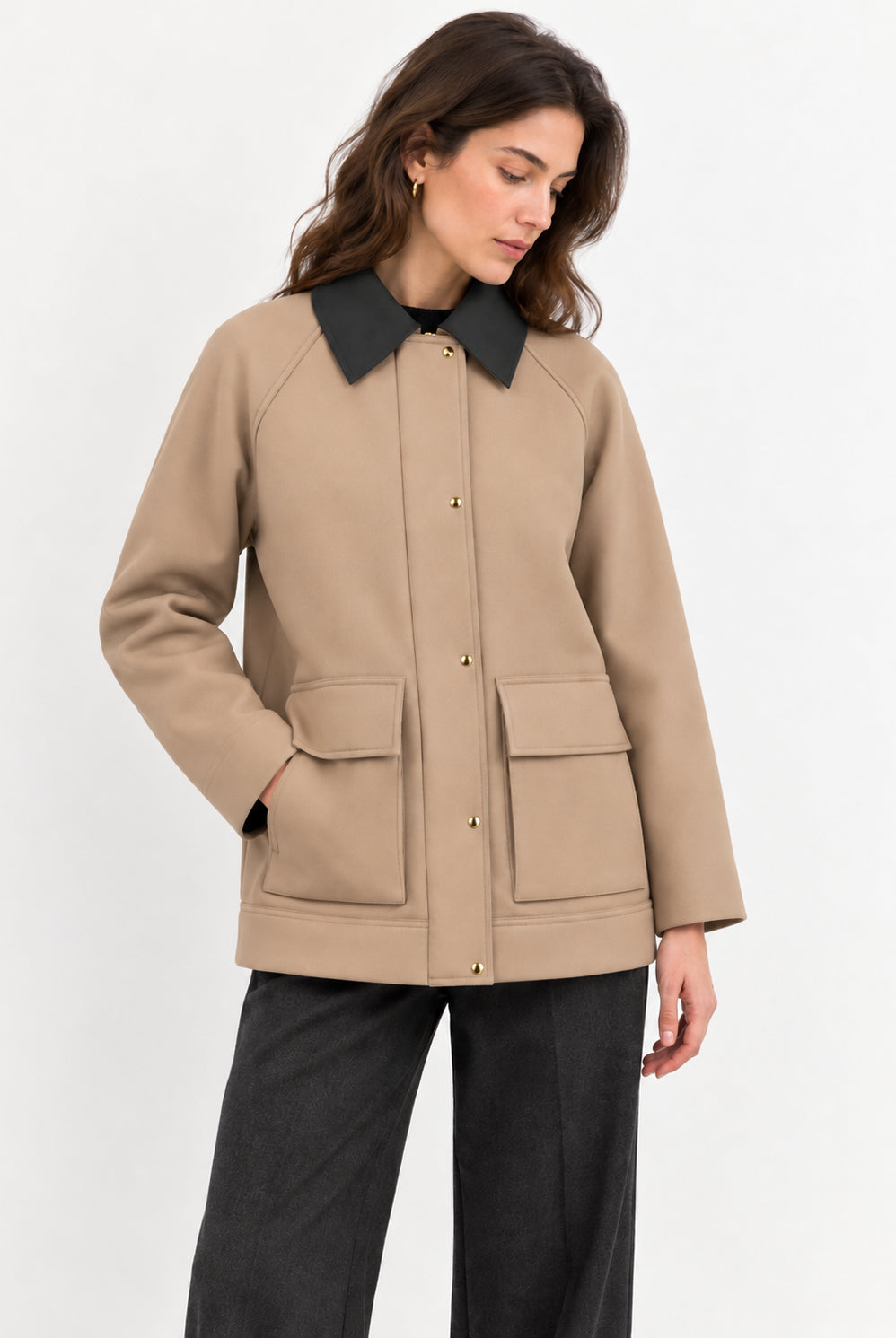 Emme Marella Impermeabile Donna Emmrafia Beige 2625026011200 001 EMME MARELLA