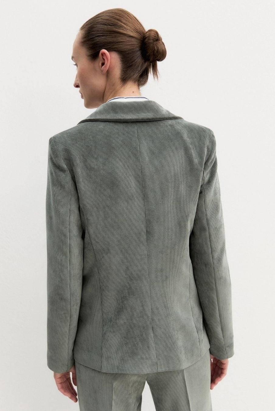 Blazer in velluto Emmresia Sottobosco 2625046011200 004 EMME MARELLA