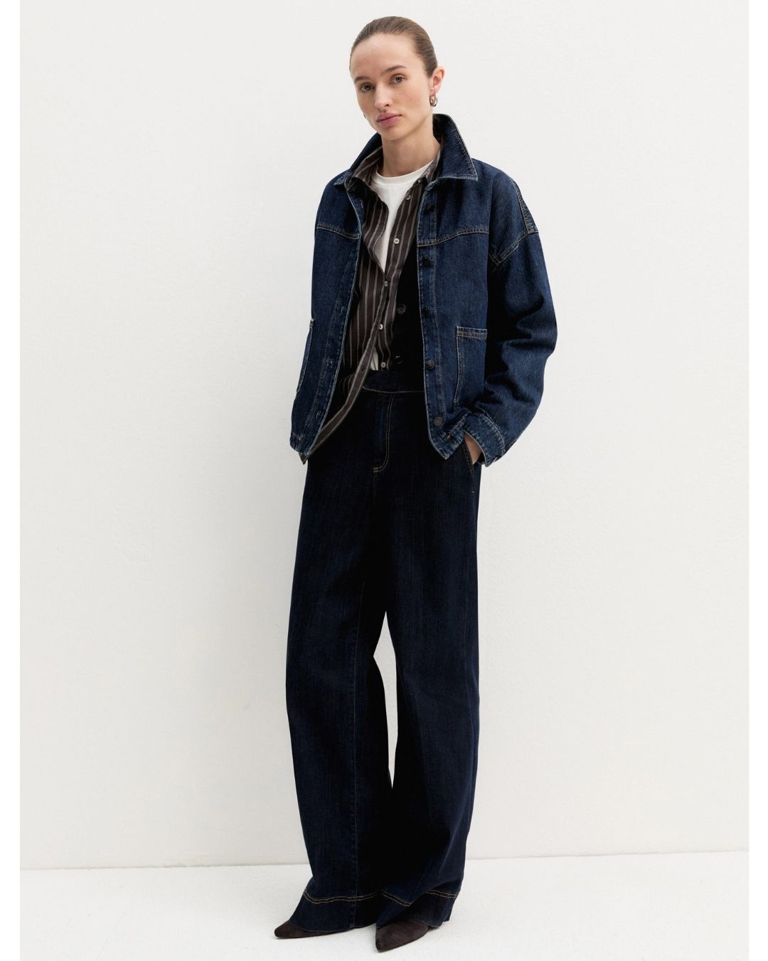 Giacca in denim Blue Jeans 2625046031200 002 EMME MARELLA