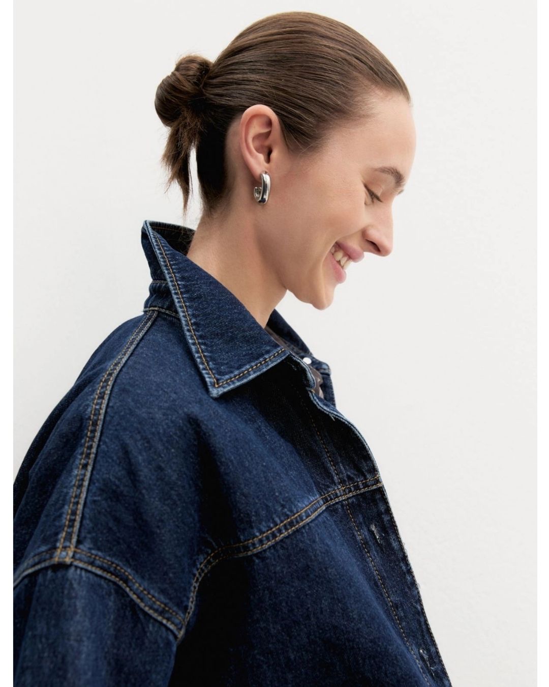 Giacca in denim Blue Jeans 2625046031200 002 EMME MARELLA