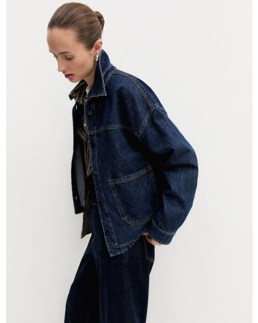 Giacca in denim Blue Jeans 2625046031200 002 EMME MARELLA