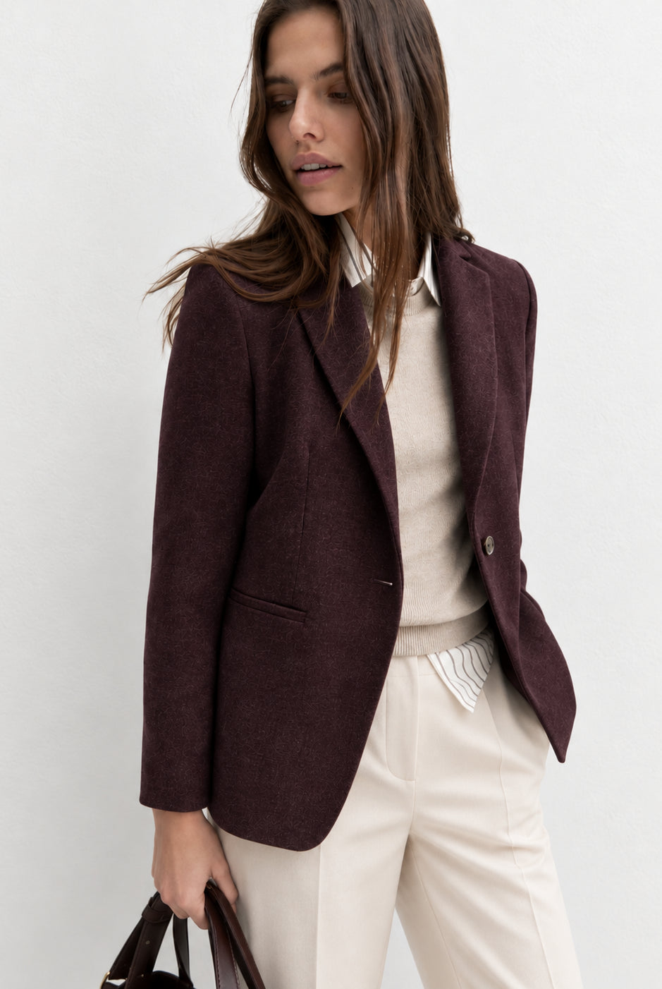 Emme Marella Giacca Donna Emfresia Viola 2625046042200 004 EMME MARELLA