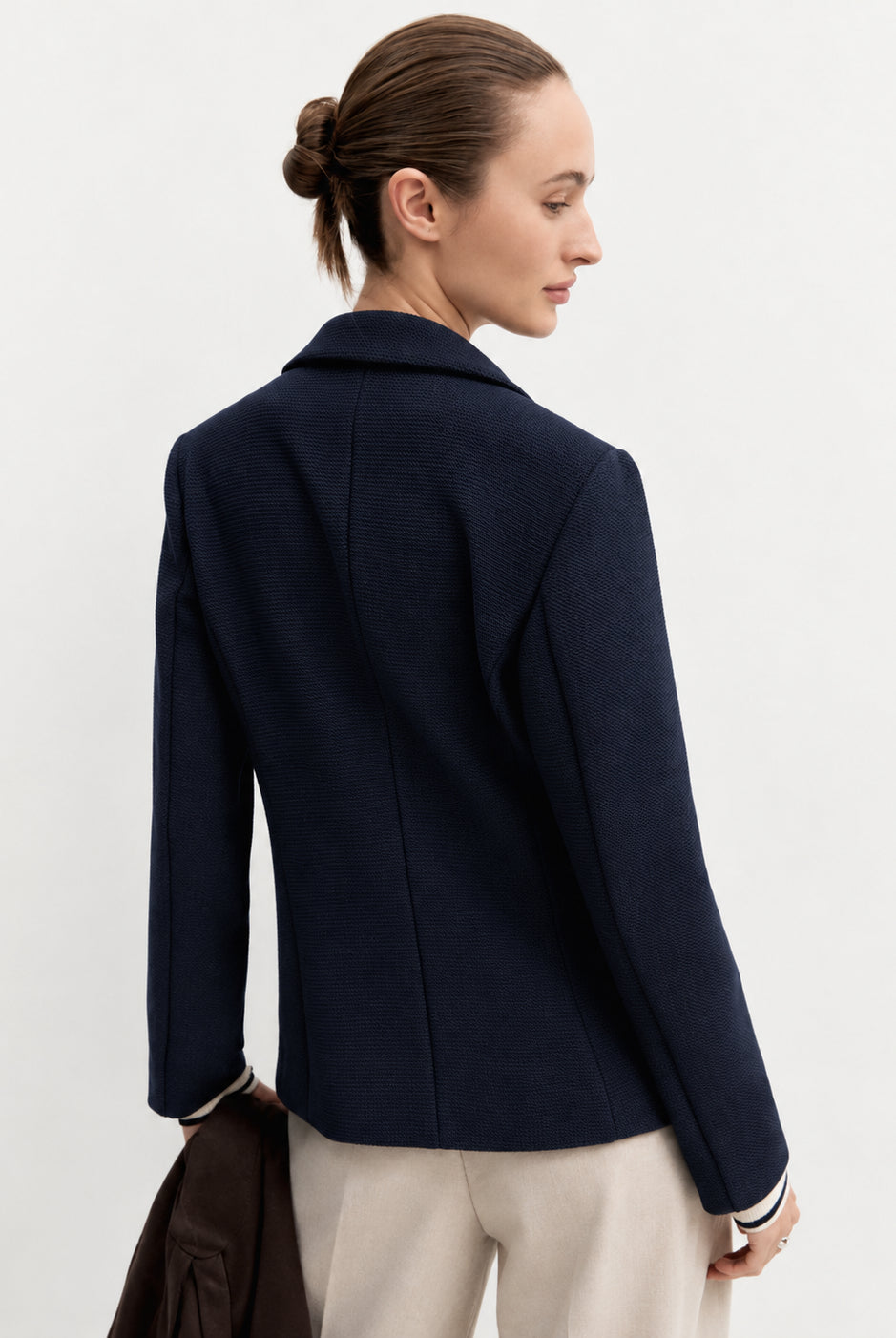 Emme Marella Giacca Donna Emmaris Blu Navy 2625046101200 005 EMME MARELLA