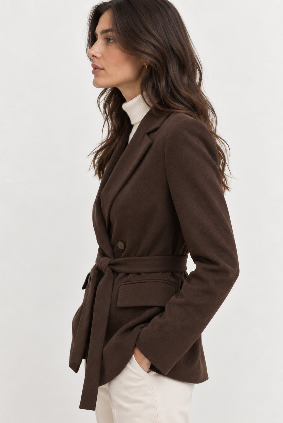 Emme Marella Giacca Donna Emmfata Testa di Moro 2625046151200 007 EMME MARELLA