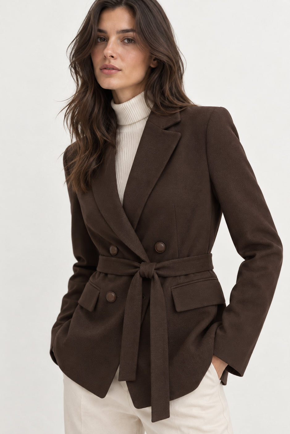 Emme Marella Giacca Donna Emmfata Testa di Moro 2625046151200 007 EMME MARELLA