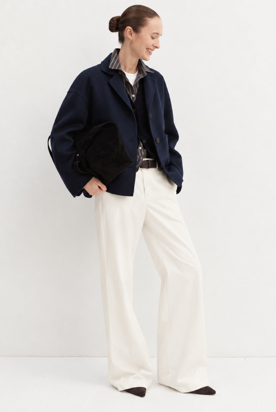 Emme Marella Giacca Donna Emmflipper Blu Navy 2625086011200 009 EMME MARELLA