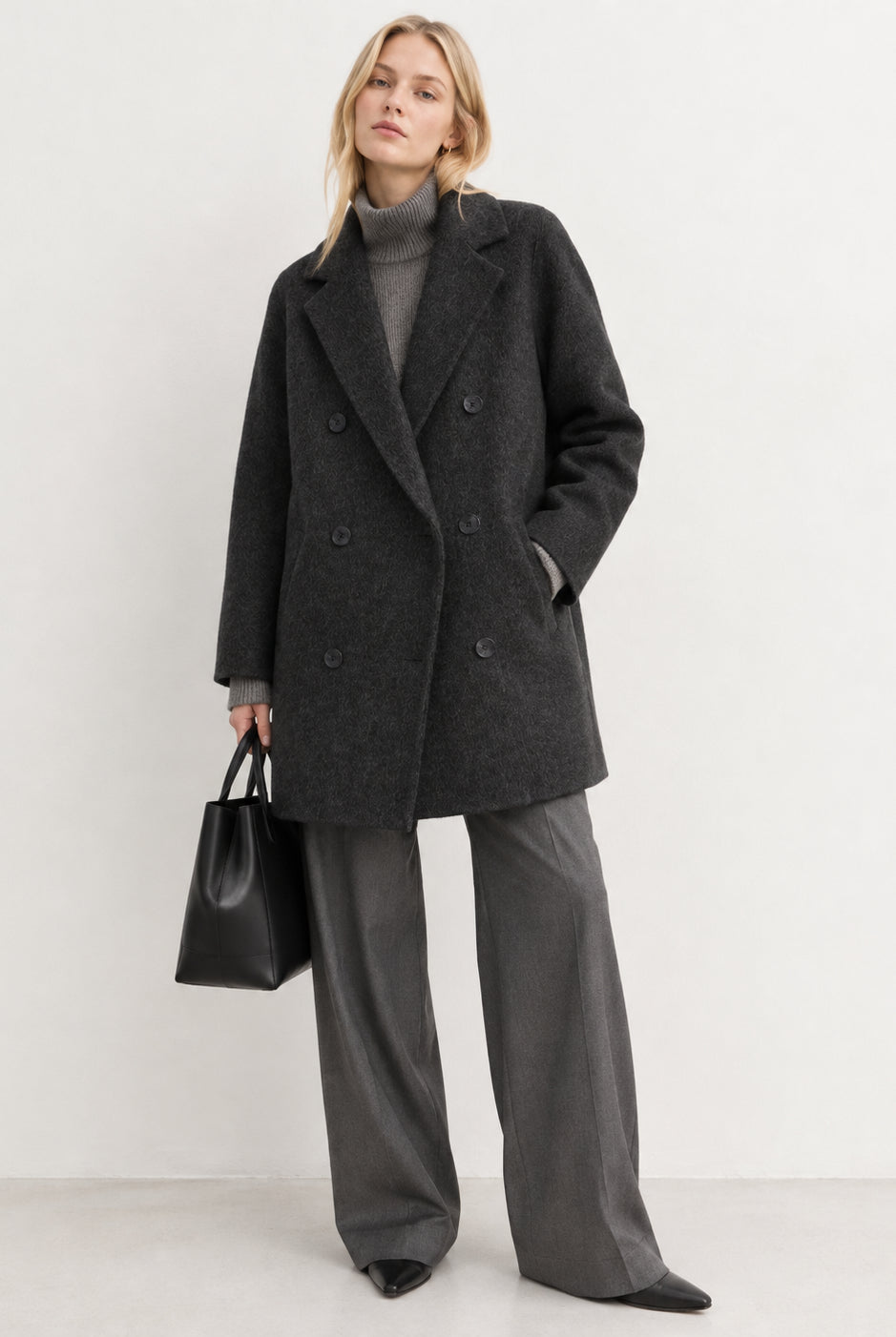 Emme Marella Cappotto Donna Emmgatto Grigio 2625086042200 004 EMME MARELLA