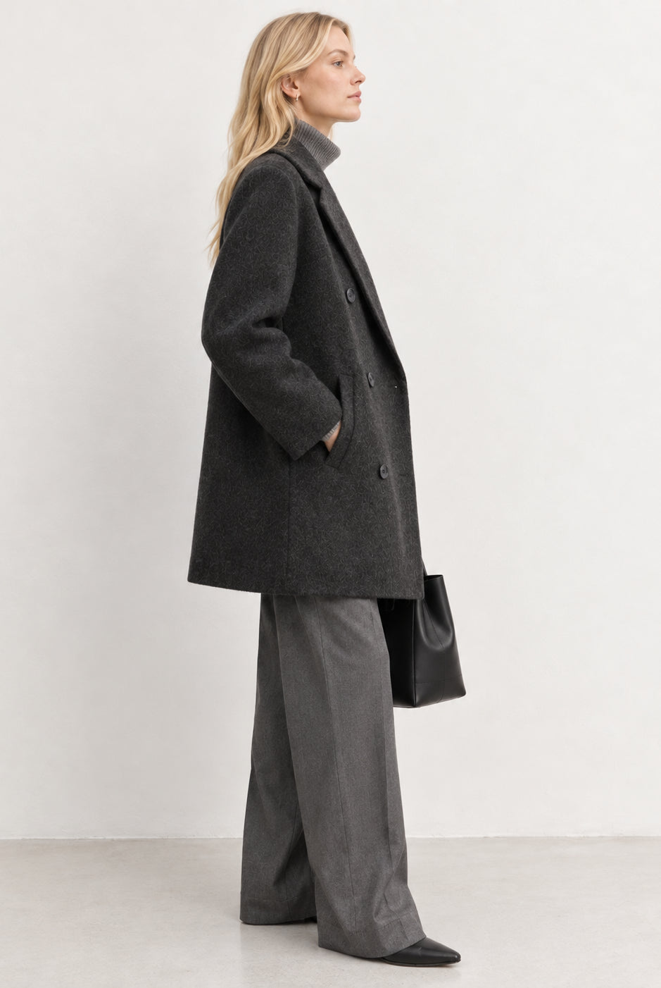 Emme Marella Cappotto Donna Emmgatto Grigio 2625086042200 004 EMME MARELLA