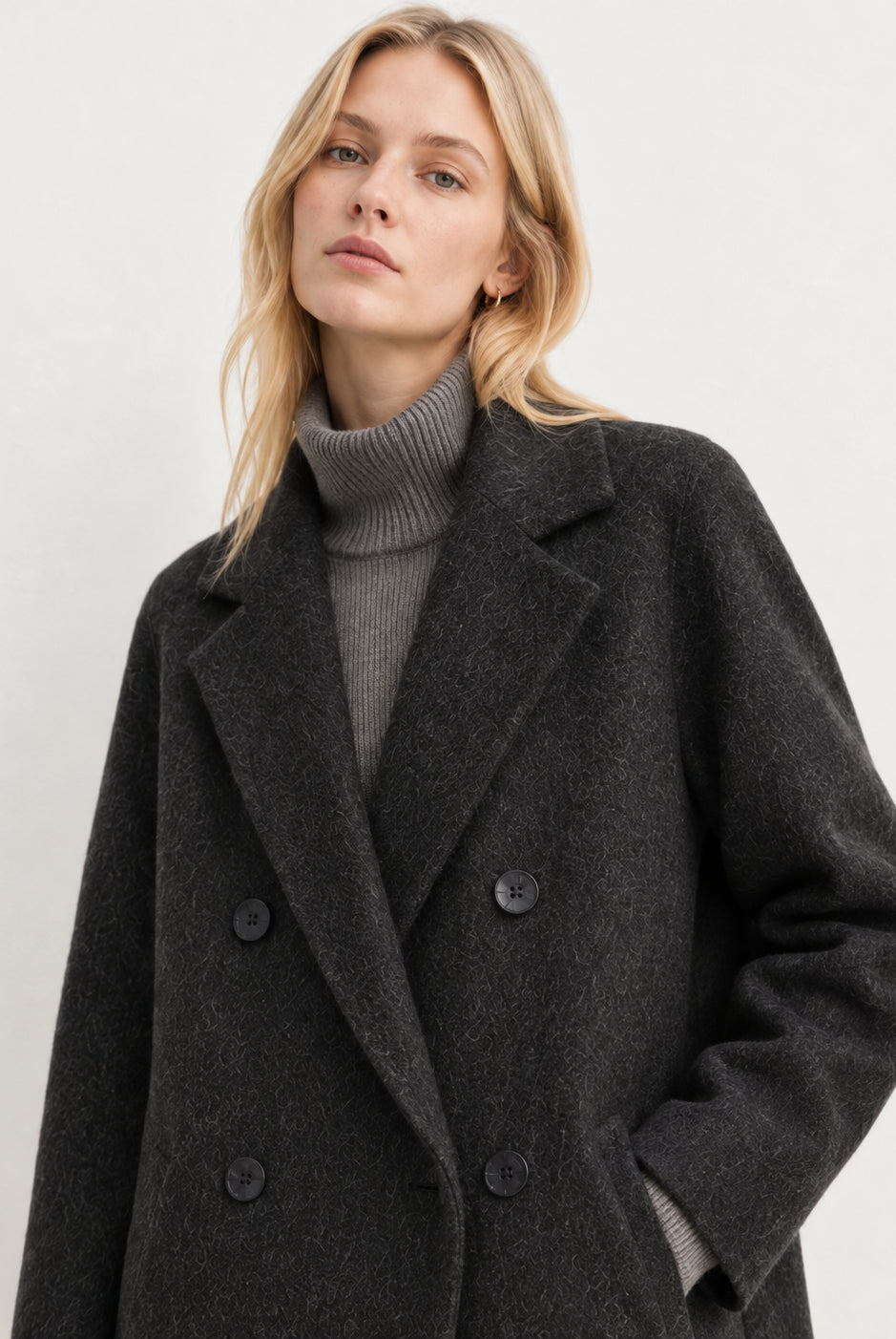 Emme Marella Cappotto Donna Emmgatto Grigio 2625086042200 004 EMME MARELLA