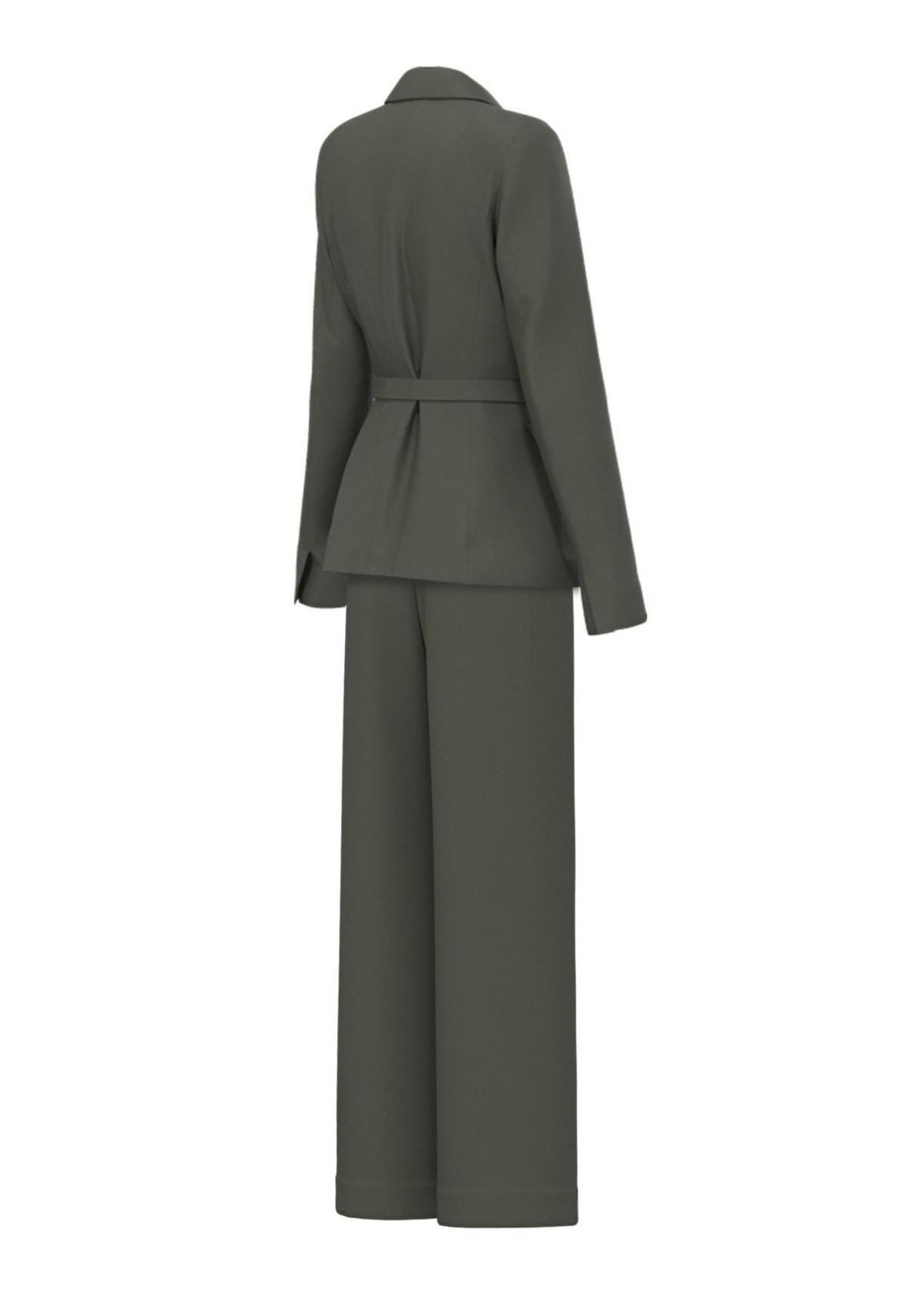 Emme Marella Tailleur Donna Emmvoliera Verde Sottobosco 2625096051200 002 EMME MARELLA