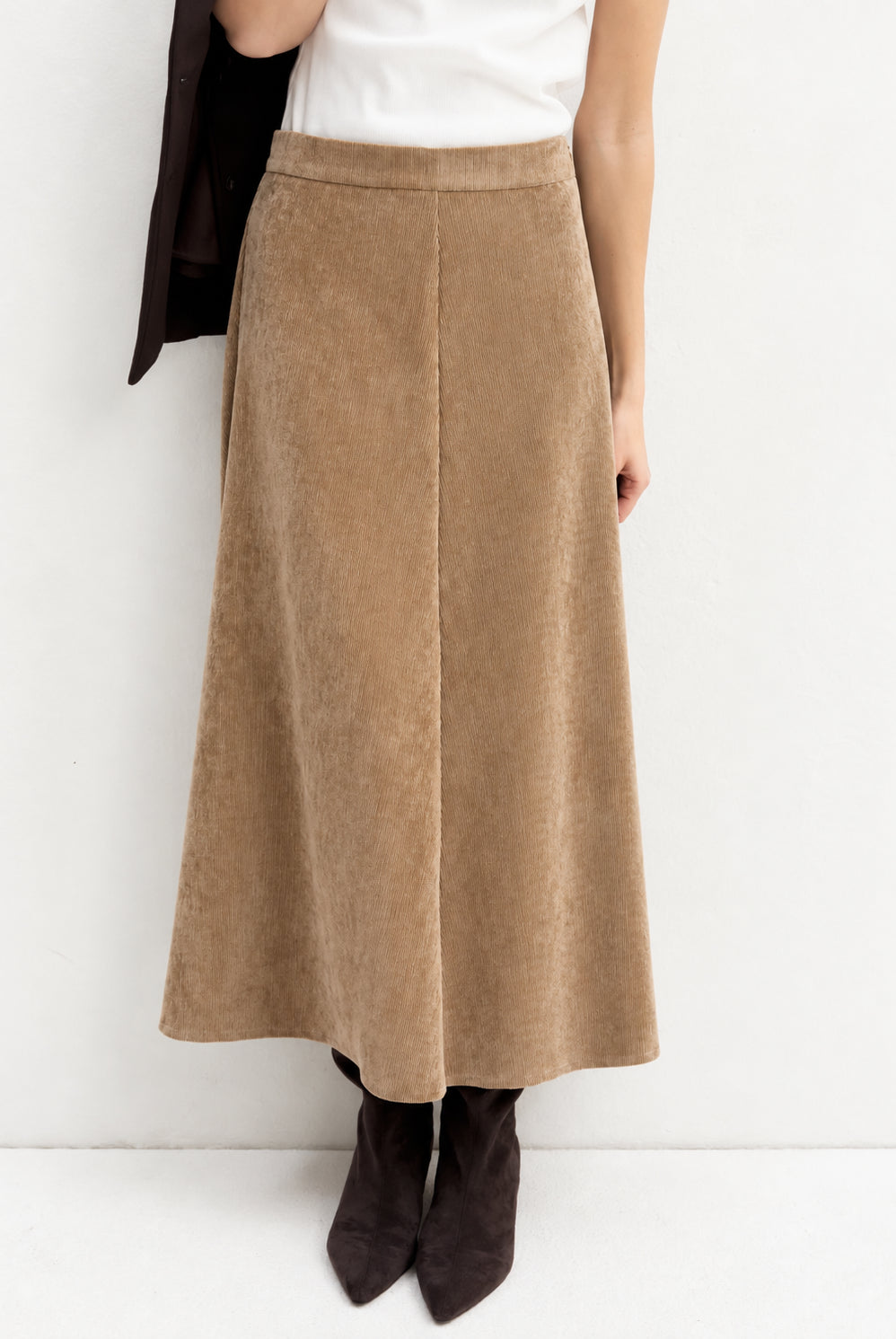 Emme Marella Gonna Donna Emmcerchia Cammello 2625106041200 001 EMME MARELLA