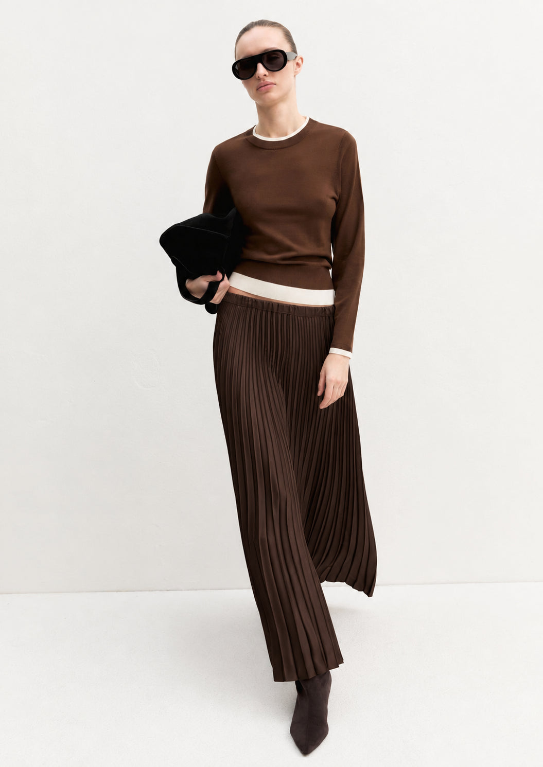 Emme Marella Gonna Donna Emmastrale Testa di Moro 2625106051200 011 EMME MARELLA