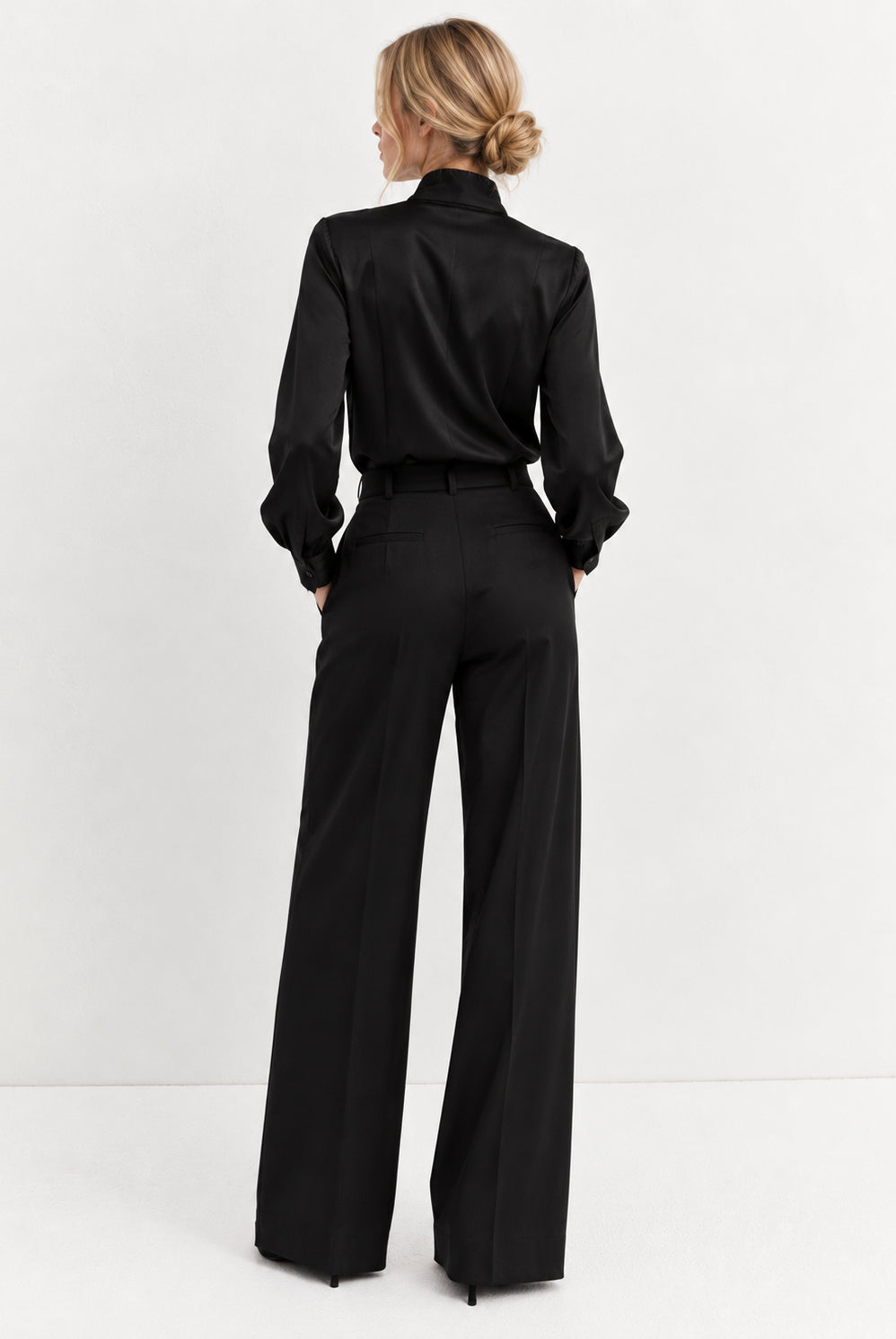 Emme Marella Camicia Donna Emciocca Nera 2625116042200 001 EMME MARELLA