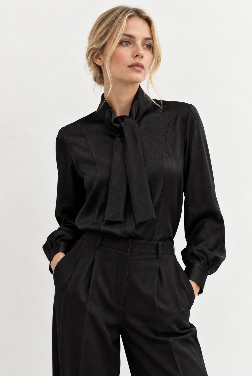 Emme Marella Camicia Donna Emciocca Nera 2625116042200 001 EMME MARELLA