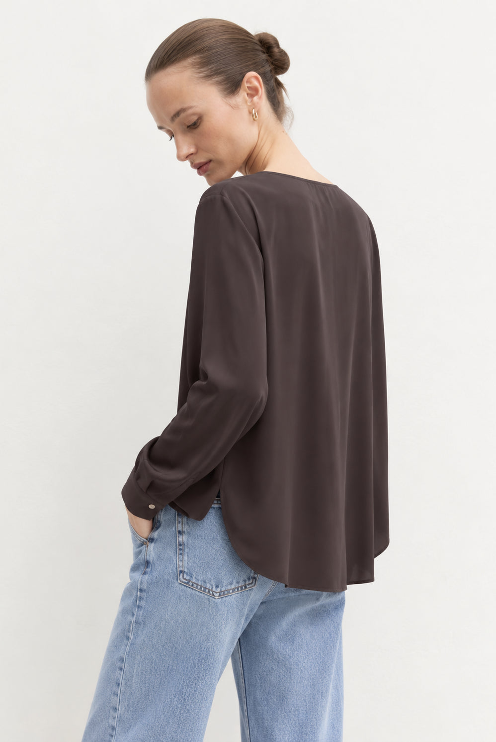 Emme Marella Blusa Donna Emmcursore Testa di Moro 2625116091200 011 EMME MARELLA