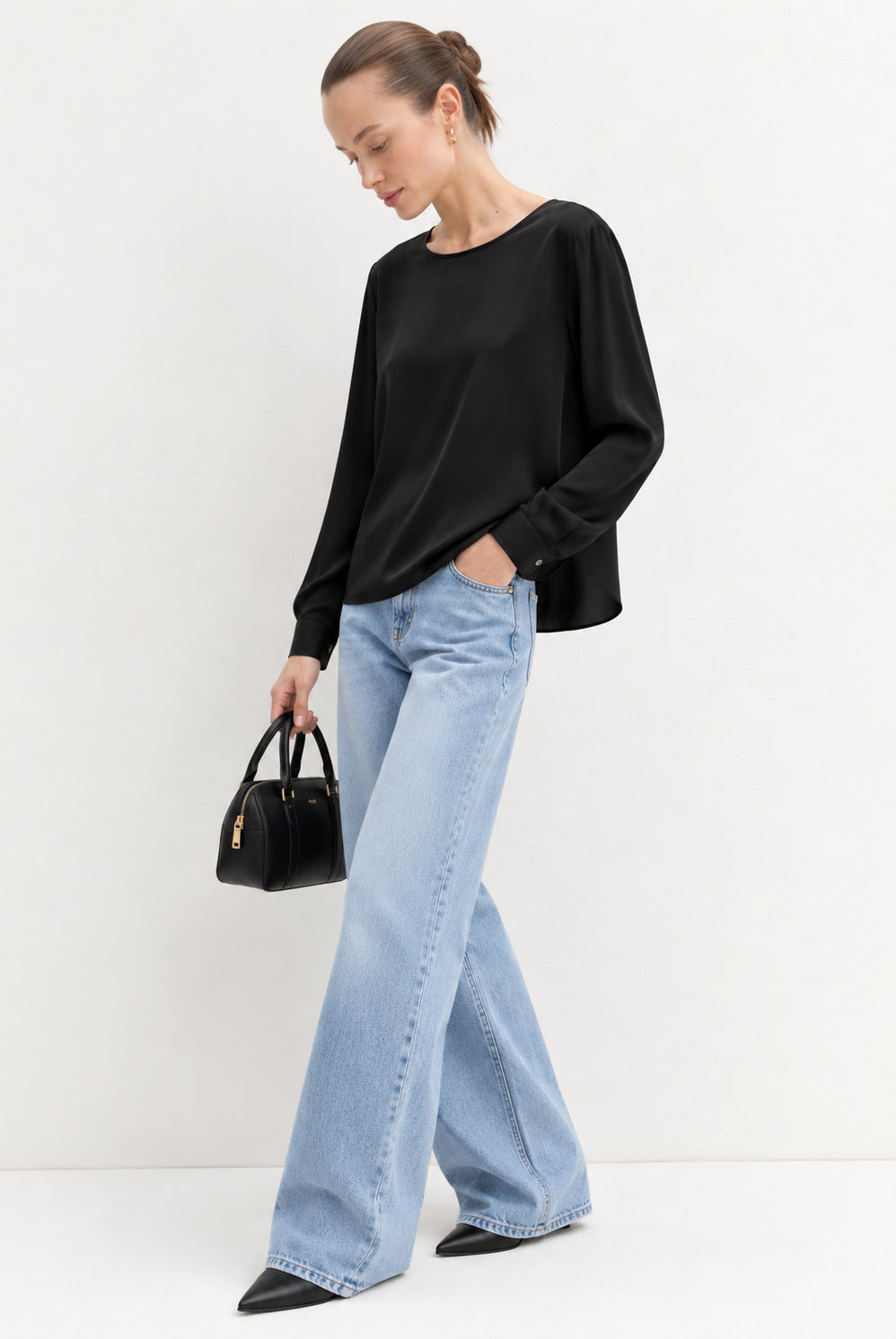 Emme Marella Blusa Donna Emmcursore Nero 2625116091200 016 EMME MARELLA