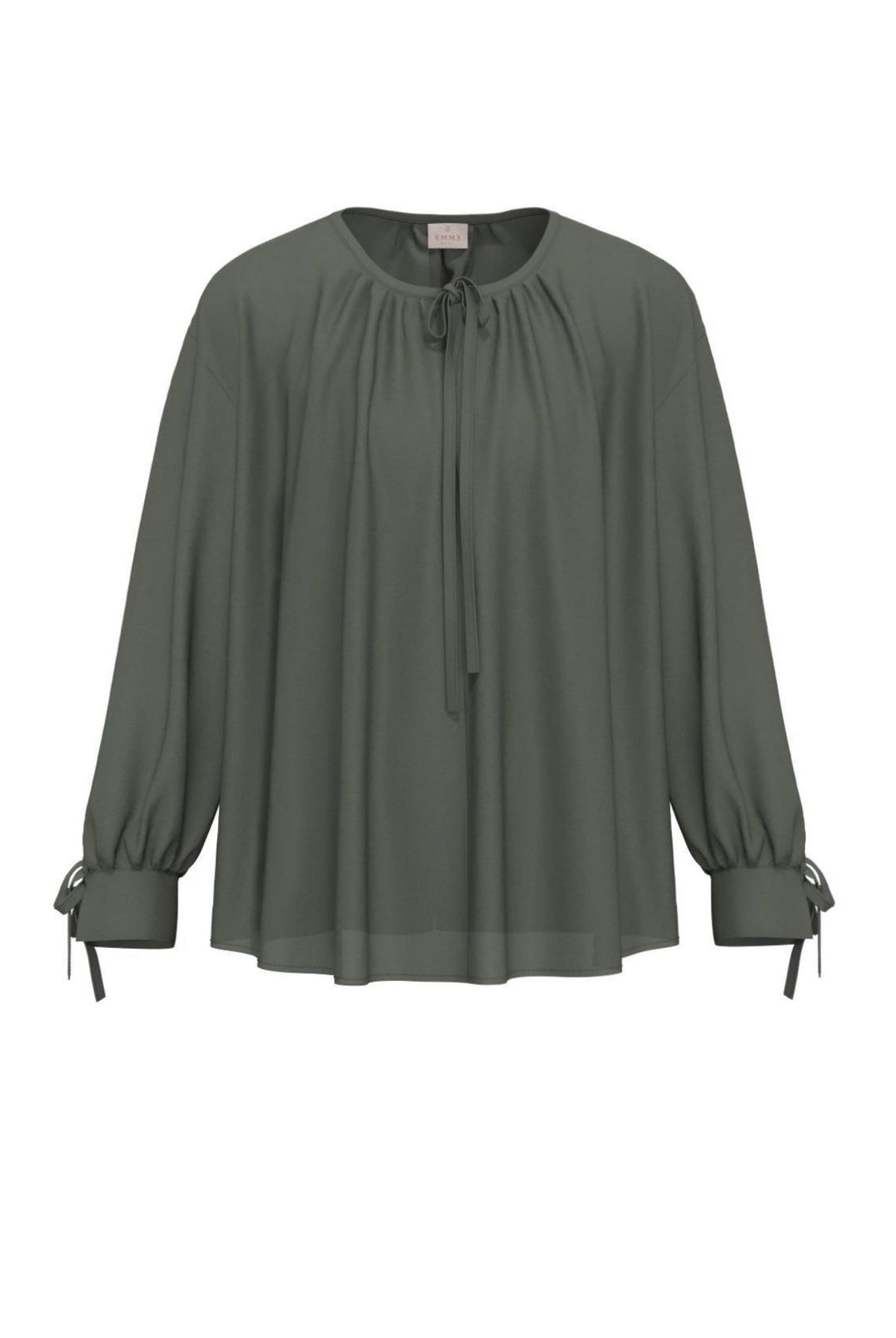 Emme Marella Camicia Donna Emmoschea Verde Sottobosco 2625116131200 004 EMME MARELLA