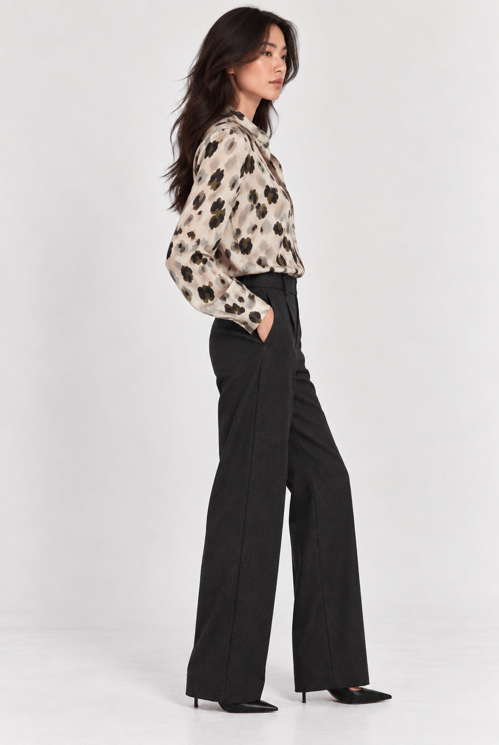 Emme Marella Pantalone Donna Emmgelato Grigio Scruro 2625136022200 006 EMME MARELLA