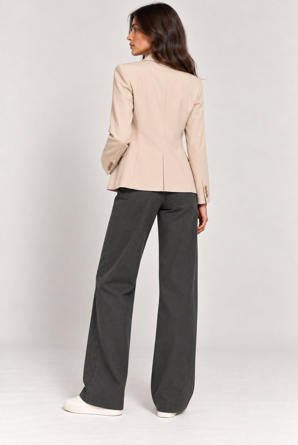 Emme Marella Pantalone Donna Emmfuxia Grigio Antracite 2625136061200 006 EMME MARELLA