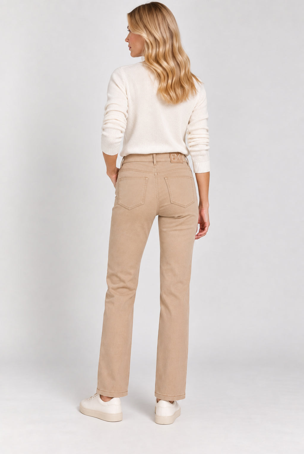 Emme Marella Pantalone Donna Emmmemo Ecru 2625136062200 001 EMME MARELLA