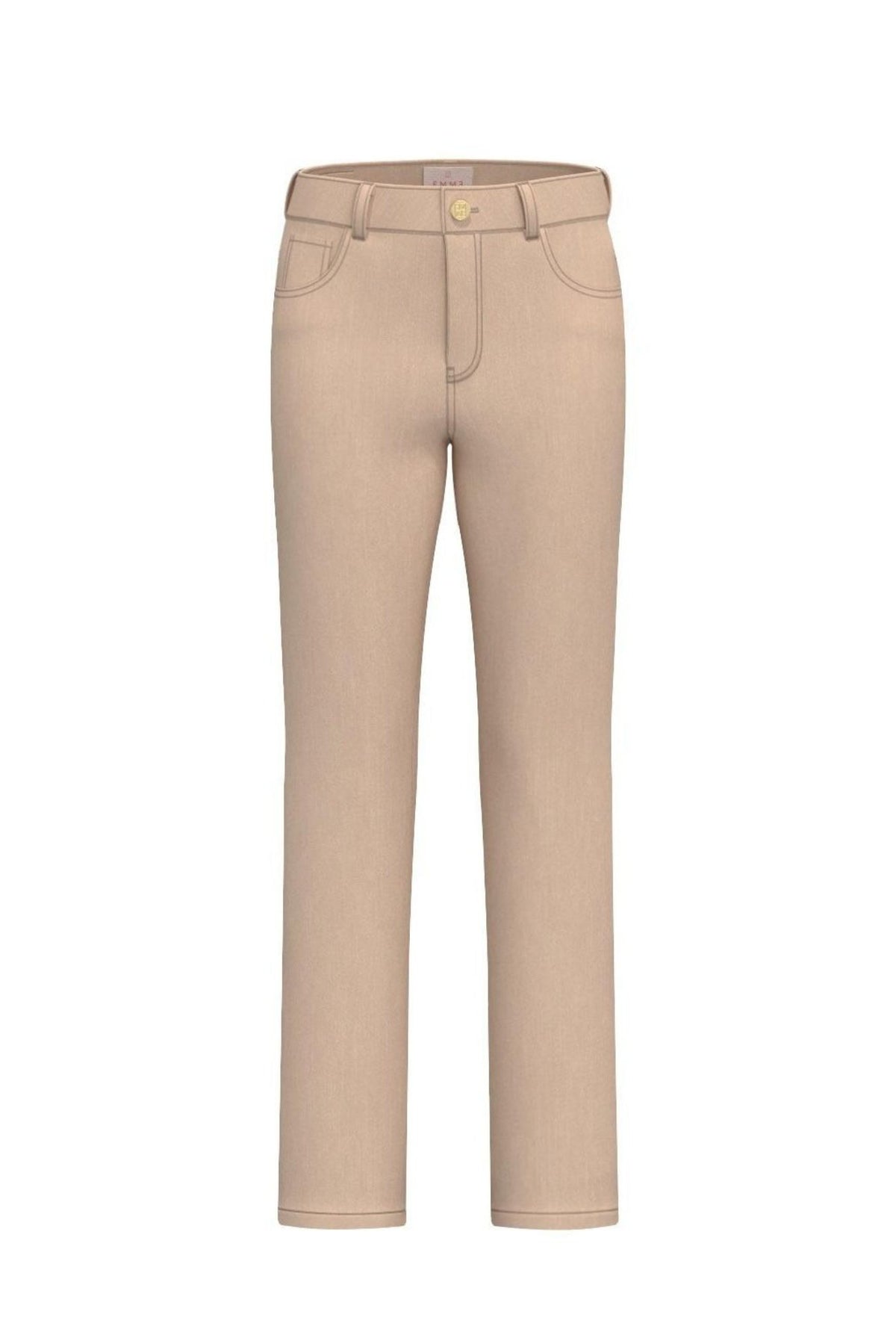 Emme Marella Pantalone Donna Emmmemo Ecru 2625136062200 001 EMME MARELLA