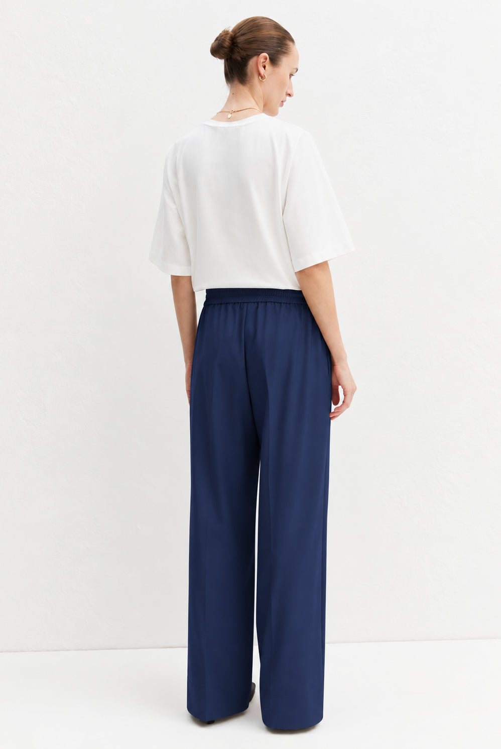 Emme Marella Pantalone Donna Emmfiesta Navy 2625136111200 001 EMME MARELLA