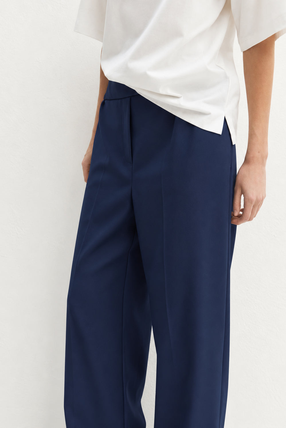 Emme Marella Pantalone Donna Emmfiesta Navy 2625136111200 001 EMME MARELLA