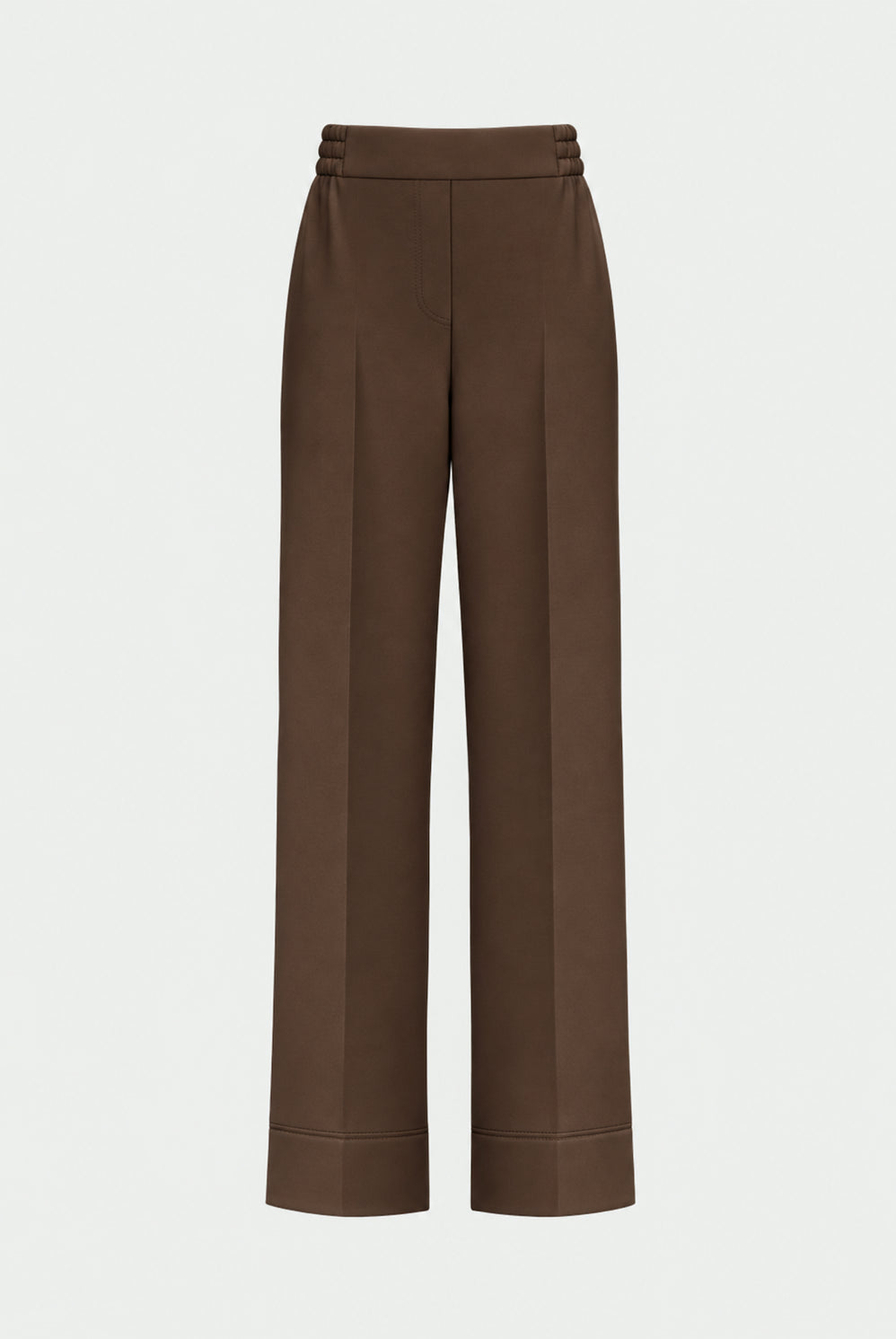 Pantalone dritto in flanella stretch Emmfiesta Testa di Moro 2625136111200 007 EMME MARELLA