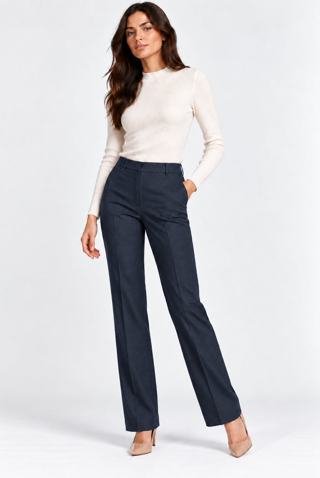 Emme Marella Pantalone Donna Emmpalpiti1 Blu 2625136231200 001 EMME MARELLA
