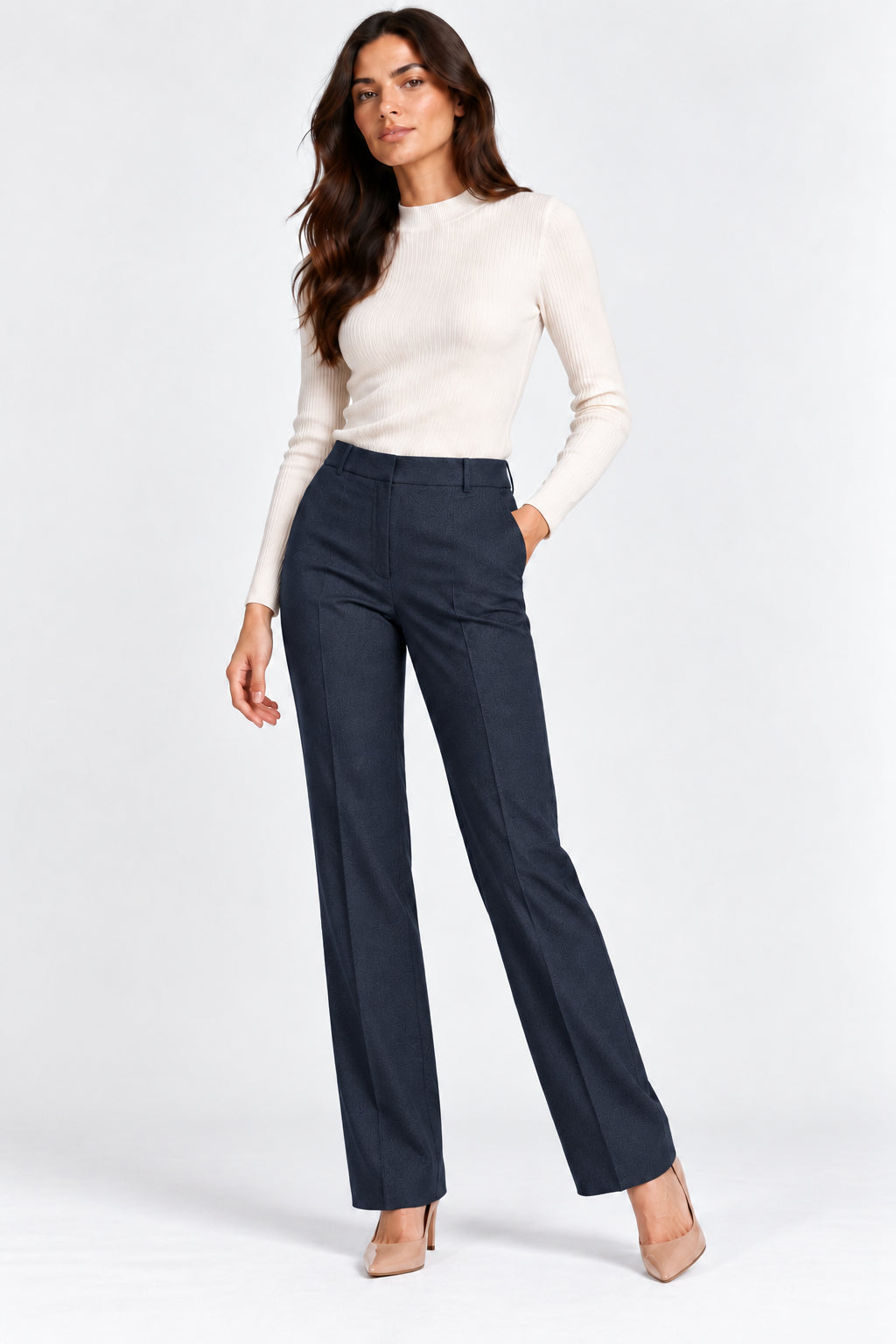 Emme Marella Pantalone Donna Emmpalpiti1 Blu 2625136231200 001 EMME MARELLA