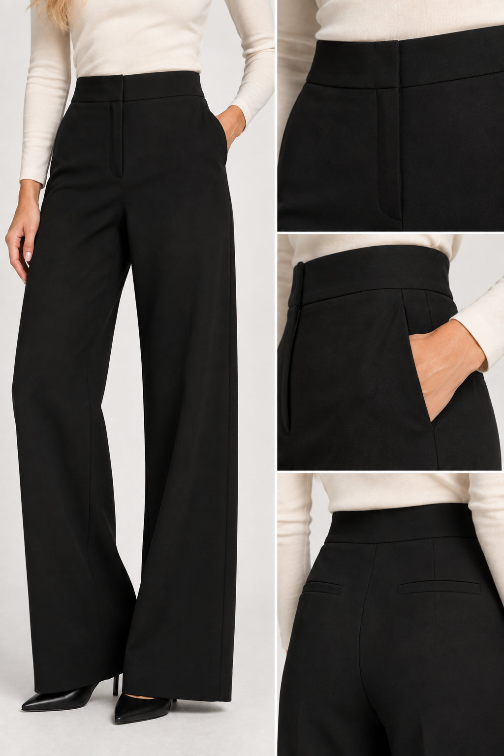 Pantalone lungo in Twill tecnico Emmvoliera2 Nero 2625136251200 004 EMME MARELLA