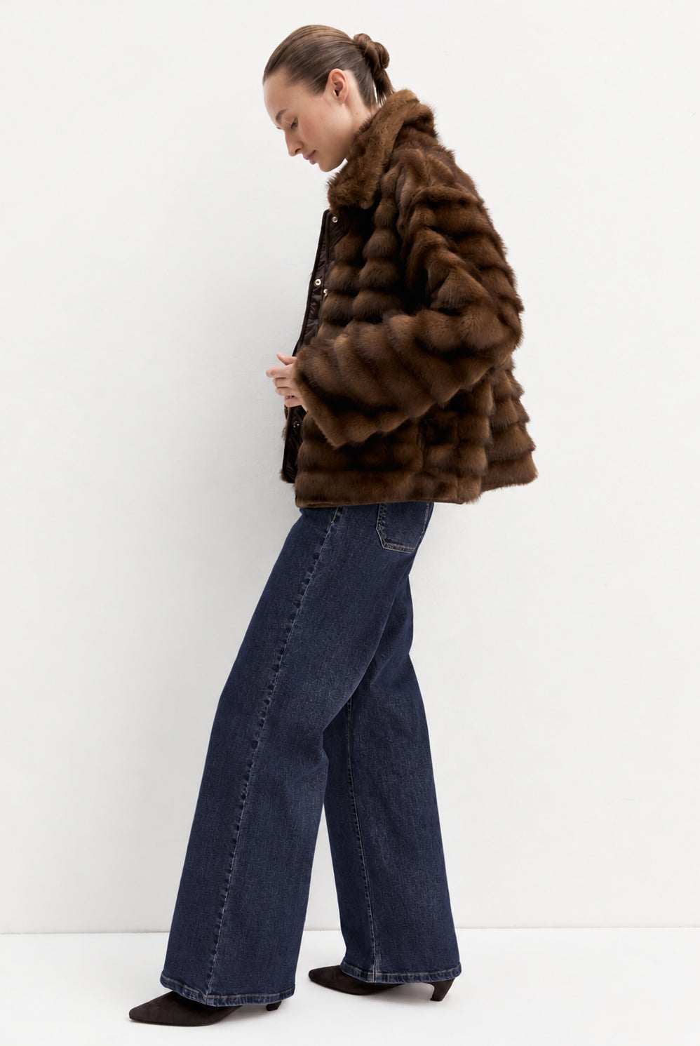 Jeans wide flare Emmwhideflare Blu Notte 2625186021200 001 EMME MARELLA