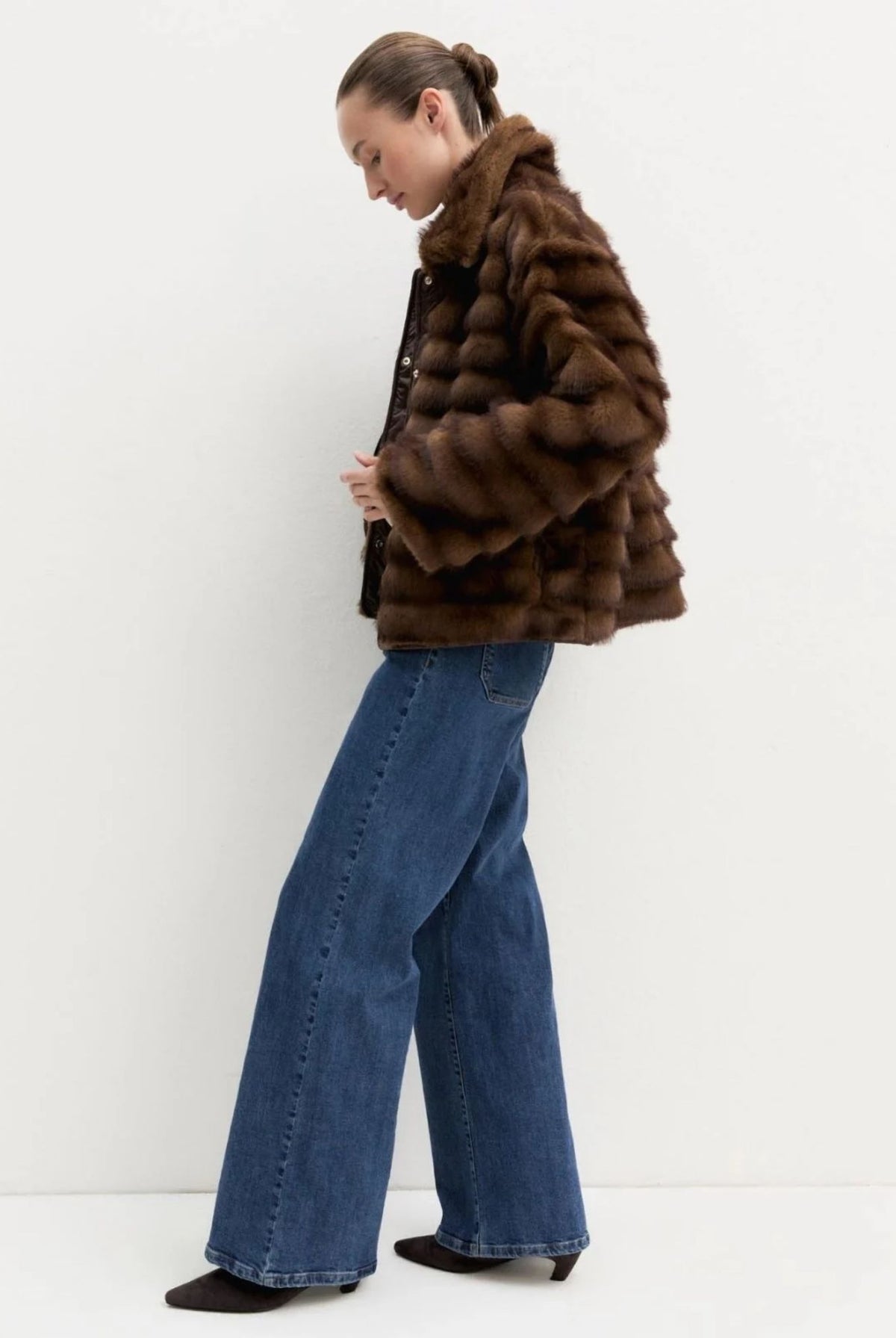 Jeans wide flare Emmwhideflare Blu 2625186021200 003 EMME MARELLA