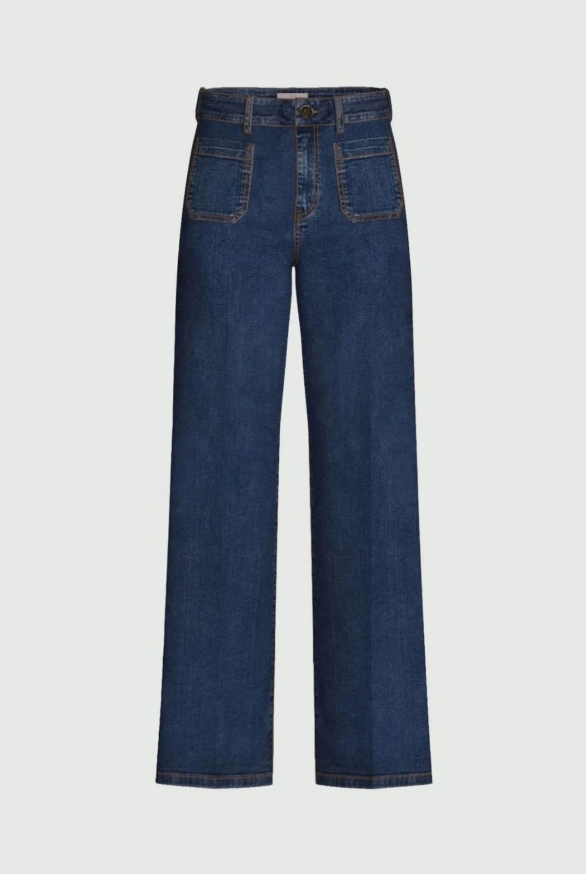 Jeans wide flare Emmwhideflare Blu 2625186021200 003 EMME MARELLA