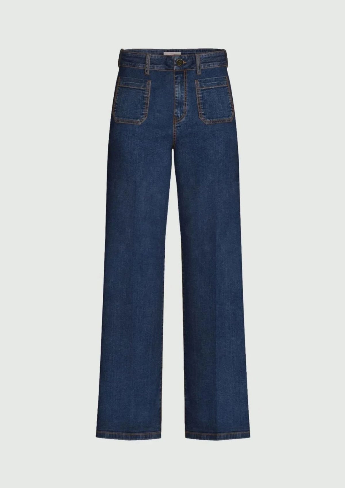 Jeans wide flare Emmwhideflare Blu 2625186021200 003 EMME MARELLA