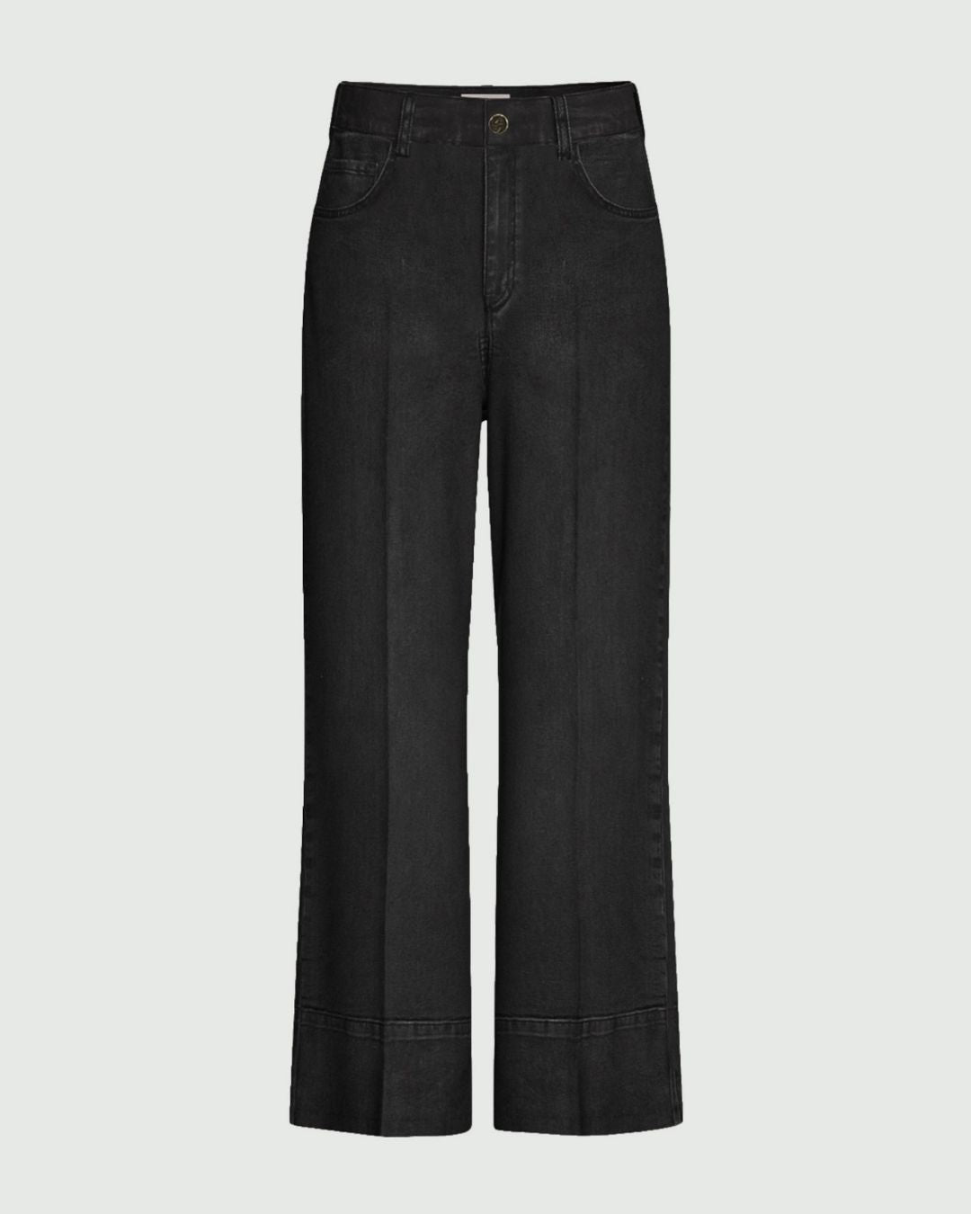 Jeans cropped Nero 2625186041200 004 EMME MARELLA