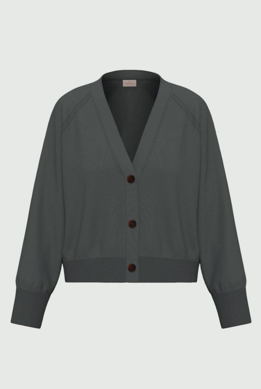 Cardigan dritto in viscosa stretch Sottobosco 2625346041200 013 EMME MARELLA