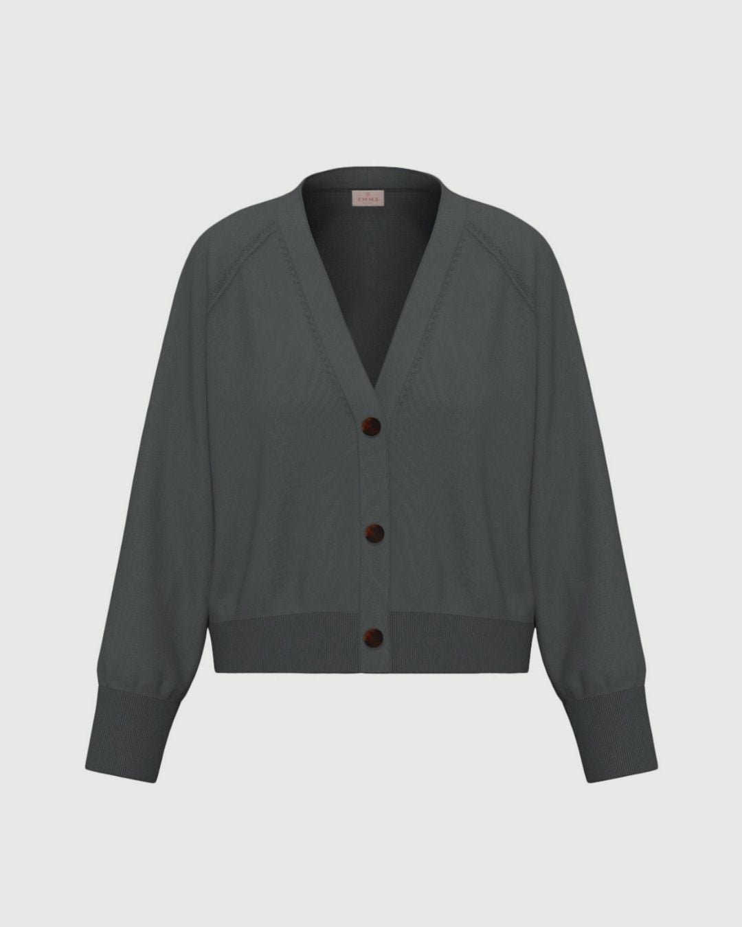Cardigan dritto in viscosa stretch Sottobosco 2625346041200 013 EMME MARELLA