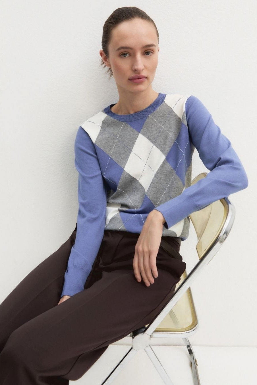 Maglia aderente stretch Ortensia 2625366131200 008 EMME MARELLA