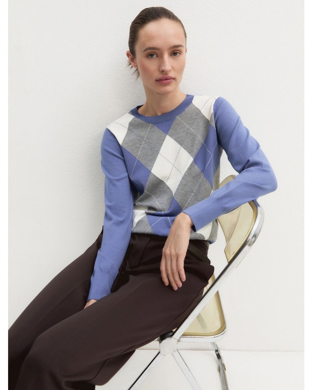 Maglia aderente stretch Ortensia 2625366131200 008 EMME MARELLA